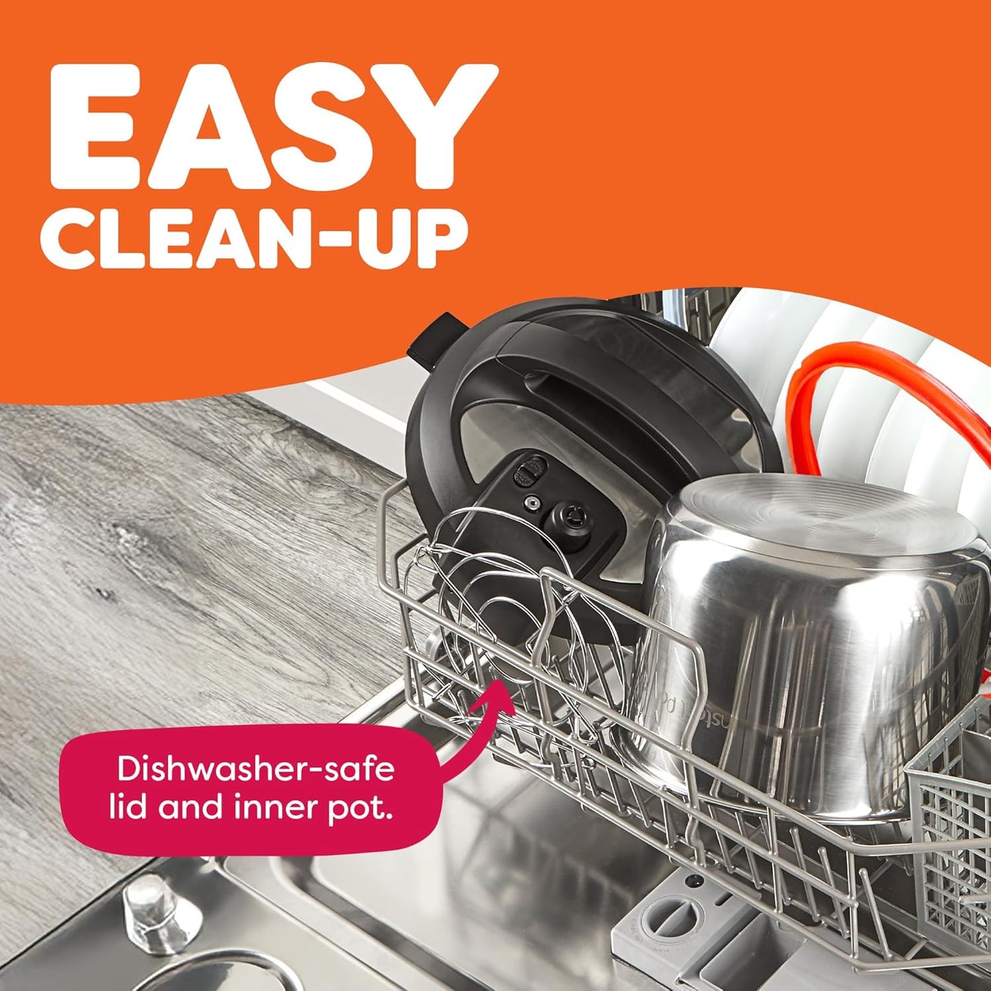 Instant Pot Duo Plus 9-in-1, 6qt, stainless steel, app recipes.